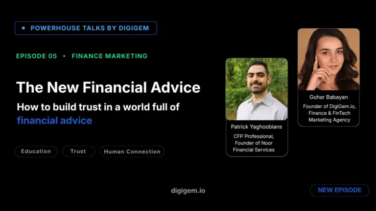 The New Financial Advice: Why Trust, Education and Human Connection Matter More Than Ever